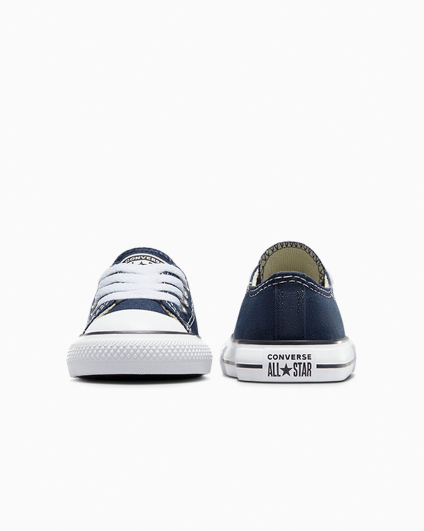 Tenis Converse Chuck Taylor All Star Classicos Cano Baixo Menino Azul Marinho | PT G0T8P93